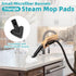LOVECO Small Microfiber Bonnets (Triangle) Compatible with Dupray Steam Cleaner, McCulloch, awasky, etc, Reusable