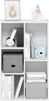 Furinno Luder Bookcase / Storage, 5-Cube, White