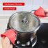 IMIKE Silicone Mini Oven Mitts - Cooking Mitts Pinch Grips Pot Holder, 3-Pair for Baking and Microwave