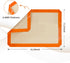 Silicone Baking Mat, Set of 2 Non-Stick Oven-Bake Cover Pads for Making Macaroons & Cookies, 16.5" x 11.7"