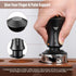 YMWVH 53.3mm Premium Barista Espresso Tamper, Silver with Dual Spring Loaded 100% Stainless Steel Base