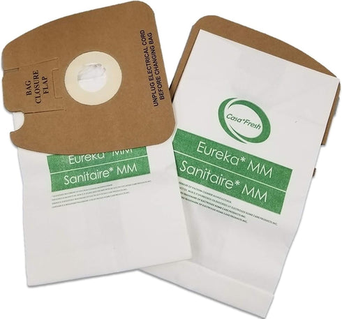 24 Pack Eureka MM Micro-Lined Mighty Mite & Sanitaire Vacuum Cleaner Bags - Compare to Part 60296C, 60295B, 60295A,