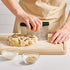 ALLTOP Bench Scraper & Chopper, Stainless Steel Baking Essential Utensil for Cooking
