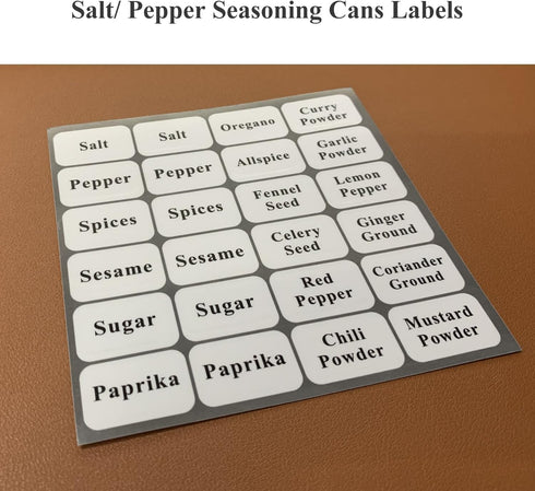 10 oz Clear Glass Salt and Pepper Shakers with Adjustable Outlet Holes, Spice Seasoning Cans for Kitchen Decor (300ml)