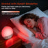 Sunset 30 12 Dimmable Sunrise Alarm Clock White Noise Machine, Simulation, Soothing Sounds, Color Night Light, Sunlight