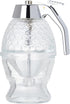 3.25 4 6 inches Fox Run Glass Honey and Syrup Dispenser With Warming Base, Clear, x x