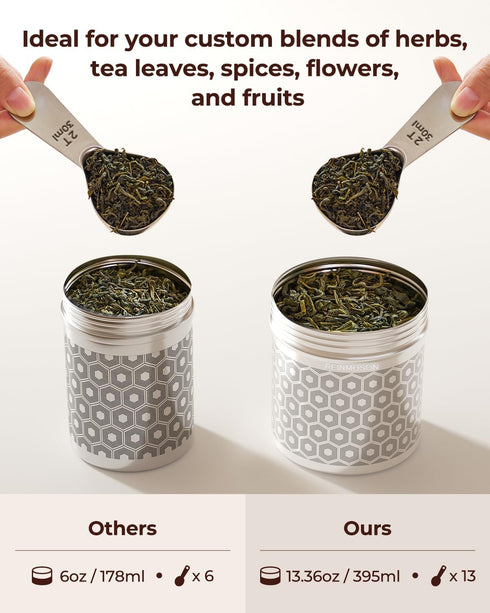 2 Pack 304 Reinmoson Extra Large Tea Infuser for Loose Tea & Spice Infuser for Cooking, Extra Fine Mesh Large Tea