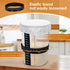 27oz TOKPELA Sourdough Starter Jar Glass, Wide Mouth Sourdough Starter Jars, Sourdough Starter Kit with Wooden Spoon