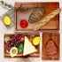 Set 3 AIDEA Wood Cutting Board, Wooden Cutting Boards for Kitchen, Acacia Wood Chopping Board of with Deep Juice