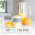 Host Wine Freeze Cup Set of 2, Plastic Double Wall Insulated Wine Glasses with Freezing Gel, 8.5 oz Mint