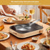 Induction Plate Adapter for Glass Cooktop Heat Diffuser for Electric Gas Glass Stove with Detachable Handle