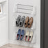 Wall Mounted Shoe Rack, 3 Pack Wall Shoe Rack Holds 6 Pairs