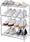 Jucaifu Stackable Small Shoe Rack, Entryway, Hallway and Closet Space Saving Storage