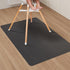 Area Floor Mat for Home, 3'5' Black No Slip Waterproof Vinyl Area