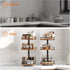 3-Tier Countertop, BF09TL01 HOOBRO Lazy Susan Organizer, Rotating Spice Rack, Turntable Spice Rack, Vertical Storage