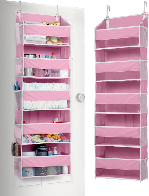 ULG 1 Pack Over Door Organizer with 5 Large Pockets 10 Mesh