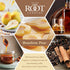 Root Candles Fall Scented 3-Wick Candle, 12-Ounce Bourbon Pear in Honeycomb Glass