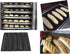 5 Loaf Silicone Bread Mold - Flexible Reusable Non-Stick Baking Mould with Perforated Forms