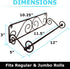 Blue Donuts Farmhouse Paper Towel Holder, Wall Mount, Easy One-Handed Tear Kitchen Dispenser, Bronze