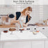 Countertop 31.5''x23.6'' Extra Large Silicone Mat, Food-Grade Flexible Silicone Table Mats for Kids Non-Slip Placemat