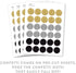 Andaz Press Large Confetti Party Table Decor, 1.5-inch Double-Sided, 180-Pack