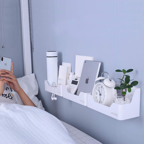 JDYOOMI Bedside Shelf Bedroom Dorm Room Rack Organizer Storage -Use as Kid Student Nightstand to Organize