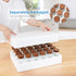 24Pcs Labels-4OZ Yangbaga Glass Spice Jars with Wood Lid Square Spice Containers with Pepper Grinder Lids