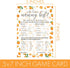 DISTINCTIVS Orange Little Cutie Baby Shower Game - Who Knows Mommy Best Game Cards, 20 Count