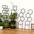KOYILTD 4 1) Pcs Trellises for Climbing Plants Indoor Metal Climbing Plant Support Metal Plant Trellis for Pots Garden