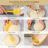 Set, Sourdough Starter Kit, Banneton Bread Proofing Baskets Sourdough Bread Baking Supplies Making Tools with Dough