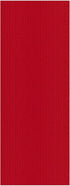 Solid Design Non-Slip Rubberback Area Rug, 2x4 Indoor/Outdoor for Entryway, 2' x 4', Red