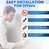 25 FT Refrigerator Water Line Kit for Ice Maker, Freezer, Humidifier, Water Filtration System with Quick Connect Valve