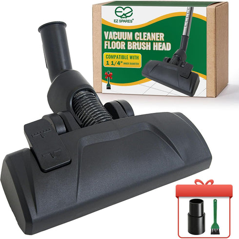 EZ SPARES Universal Vacuum Cleaner Floor Brush Head,32/35mm Attachment for Hard Floor