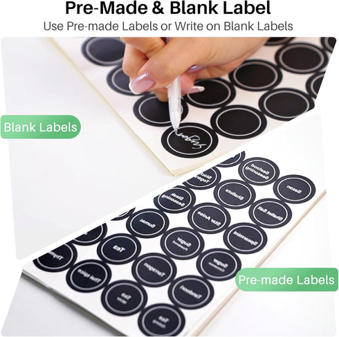 Countertop Rotating Spice Rack Organizer for Large Cabinets Kitchen with Thicken Spice Jars and Labels, Spinning Like