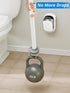 TidyTale Set, 12 Disposable Toilet Cleaner Wand and Holder Wall Mounted Toilet Bowl Brush Kit with Refill Heads