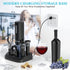Moocoo Electric Wine Opener with Charging Base, Cordless Bottle Opener with 2-in-1 Aerator & Pourer, Easy Storage