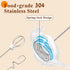 Handheld Rechargeable Milk Frother with Stand, Electric Whisk for Coffee, Detachable with 3 Stainless Whisks, Black