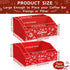 2 QIKSION Pcs Hot Cocoa Bar Station Supplies, Wood Hot Chocolate Bar Organizer Accessories, Chocolate Bar Containers