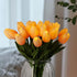 20pcs HOMESEASONS Tulip Lamp Artificial Floral Night Light Real Touch Tulip Night Lamp LED Flower Bouquet Home Kitchen