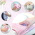 uxcell Cotton Terry Small Kitchen Dish Cloth, Pack of 6 Absorbent Quick Drying Cleaning Dish Rags, 15 x 10.5 Inches,