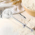 uadbau Powdered Sugar Shaker Duster Flour Sifter, Stainless Steel Fine Mesh Sifter and Operated Handle Flour Duster