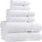 Superior Egyptian Cotton 6-Piece Towel Set, Bathroom Essentials, Towels For Bathroom, Apartment,