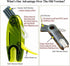 4 in 1 Cup Lid Cleaning Brush Set - Multifunctional Mini Silicone Bottle and Straw Cleaner Tools with Hook Remover