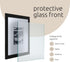 Kiera Grace Classic Langford Wooden Picture Frame, Dark Brown, 8" x 10"