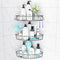 Orimade Corner Shower Caddy Stainless Steel with Hooks Wall Mounted Bathroom Shelf