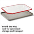 OXO Outdoor Kitchen Cutting Board & Tray, White