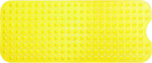 39x16 Extra-Long Non-Slip Bathtub & Shower Mat (Smooth/Non-Textured Tubs Only) Safe, Clean, Machine-Washable, Superior