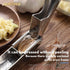 JGNYMG Garlic Press Stainless SteelPremium Garlic Mincer ToolHeavy Duty Professional garlic grinder No Need to Peel