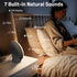 17 25 JALL Wake Up Light Sunrise Alarm Clock for Kids, Heavy Sleepers, Bedroom, White Noise Sound Machine with Nihgt