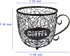 Large Capacity Coffee Pod Holder, Multiuse K Cup Organizer, Espresso Capsule Storage Wire Basket for Coffee Bar